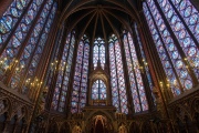 Stained Glass Of La Sainte-Chapelle